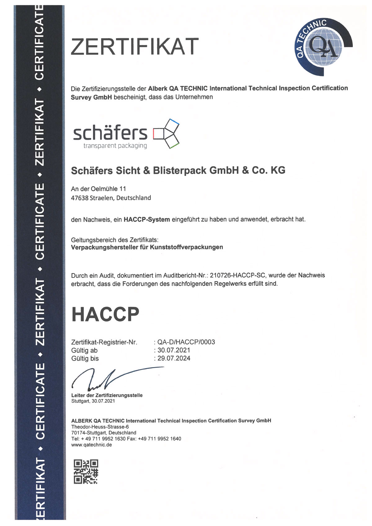 QA D HACCP 0003